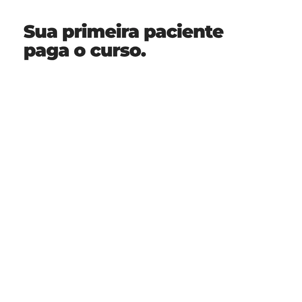 Animação: comanda de uma sessão de estrias. Sessão R$ 500, material R$ 25, fica com você R$ 475, curso R$ 199,70 com 1 ano de acompanhamento da Ivna incluso, sobra R$ 275,30 na primeira paciente. Depois, uma paciente por dia útil soma R$ 10.000 em sessões no mês, com R$ 500 de material.